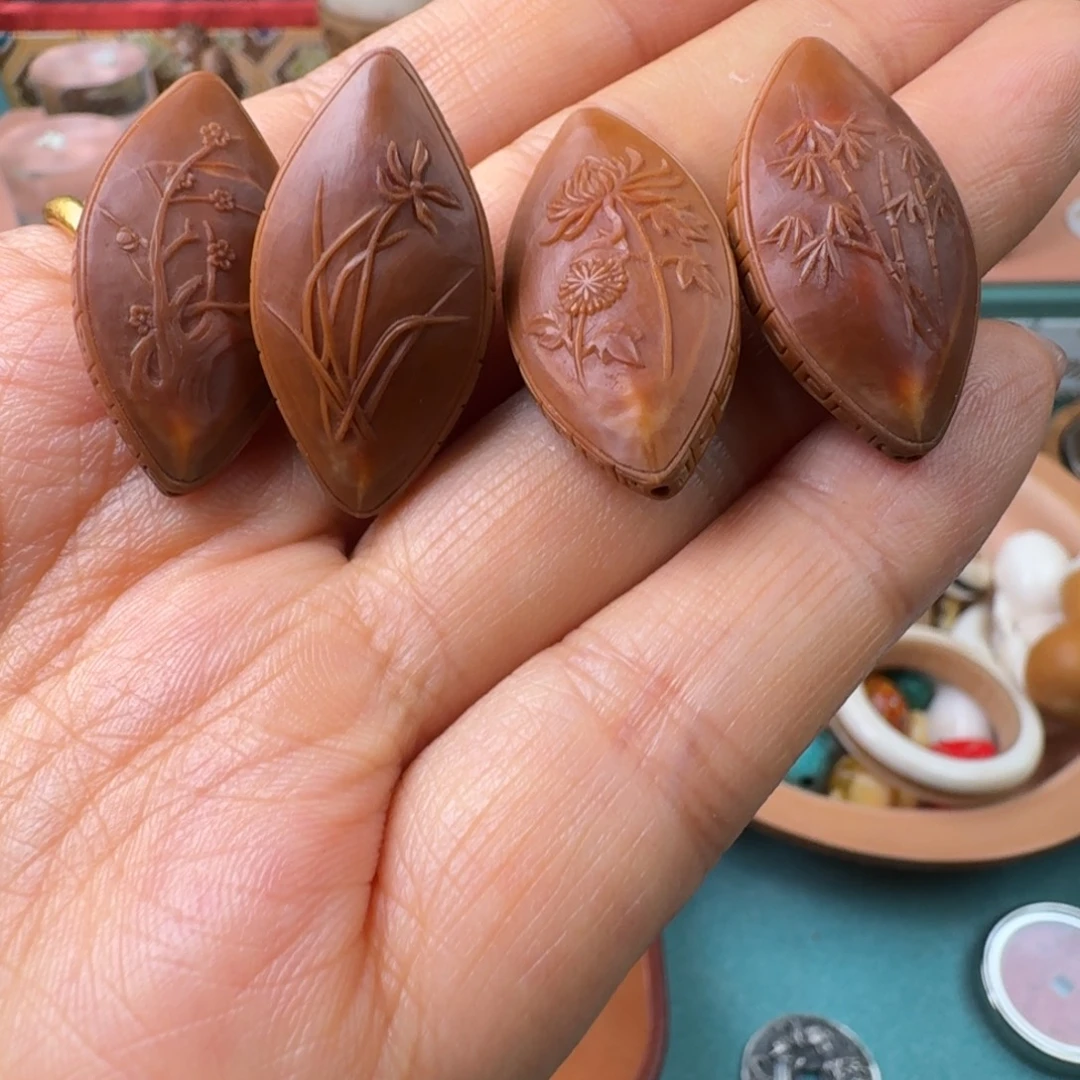 手串/手链橄榄核核潮核雕手工制作