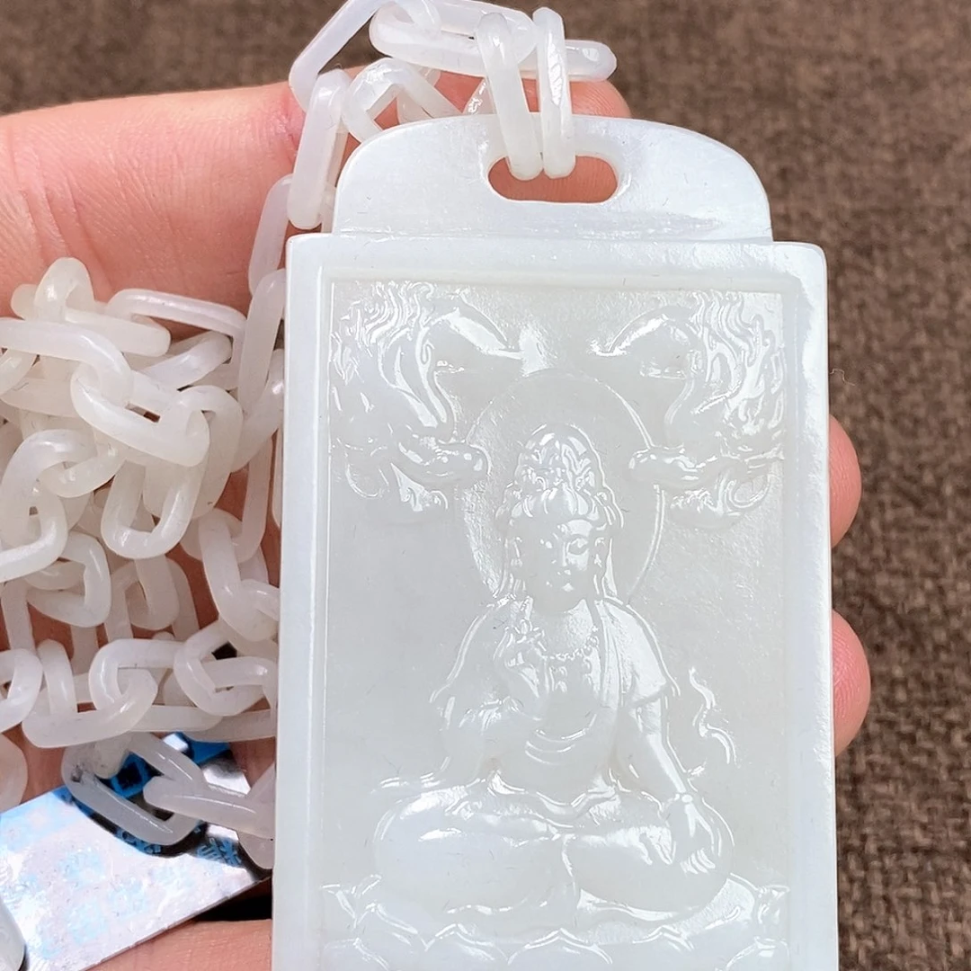 和田玉挂件未镶嵌