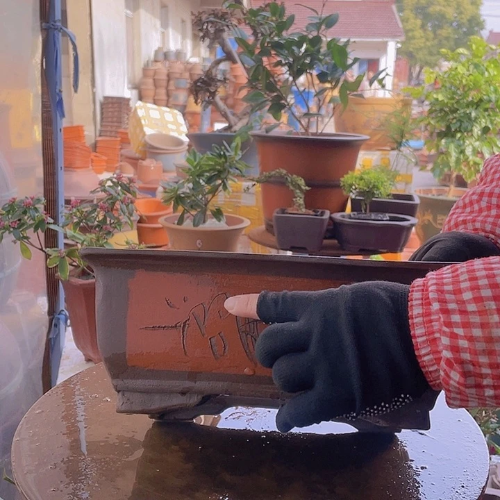 紫砂宜兴紫砂红马槽31