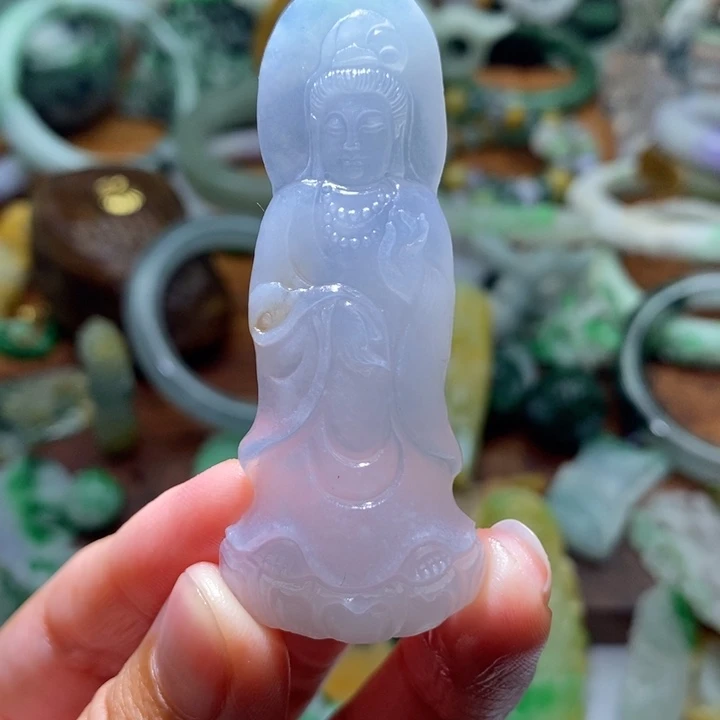 定制翡翠未镶嵌毛货