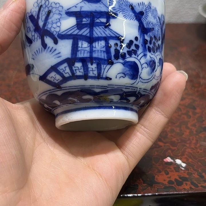 逛***4瓷片精美的陶瓷摆件……