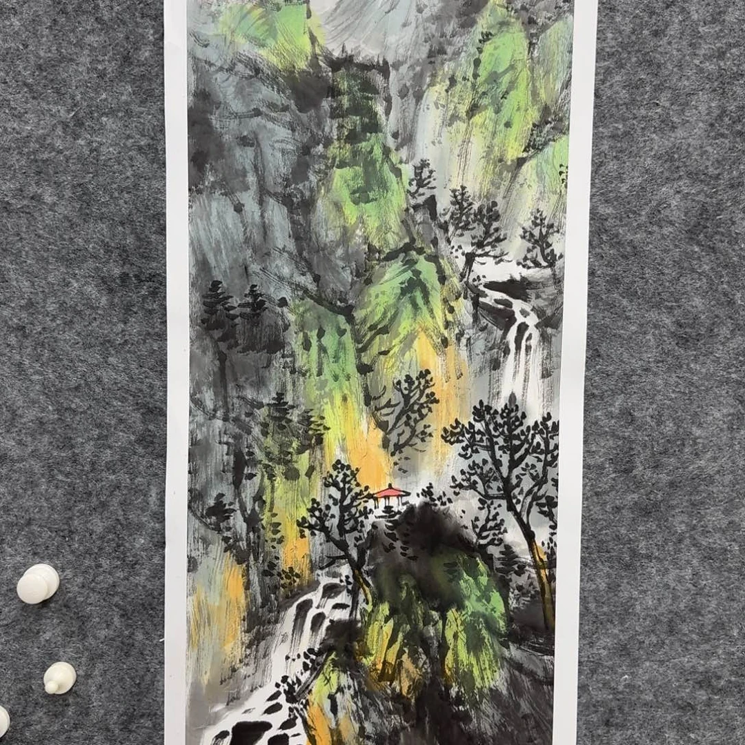 国画国画HJG国画作品