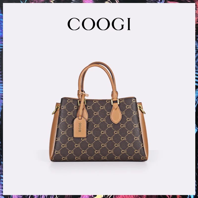 COOGI女包2025新款编织托特包女大容量通勤休闲百搭手提包