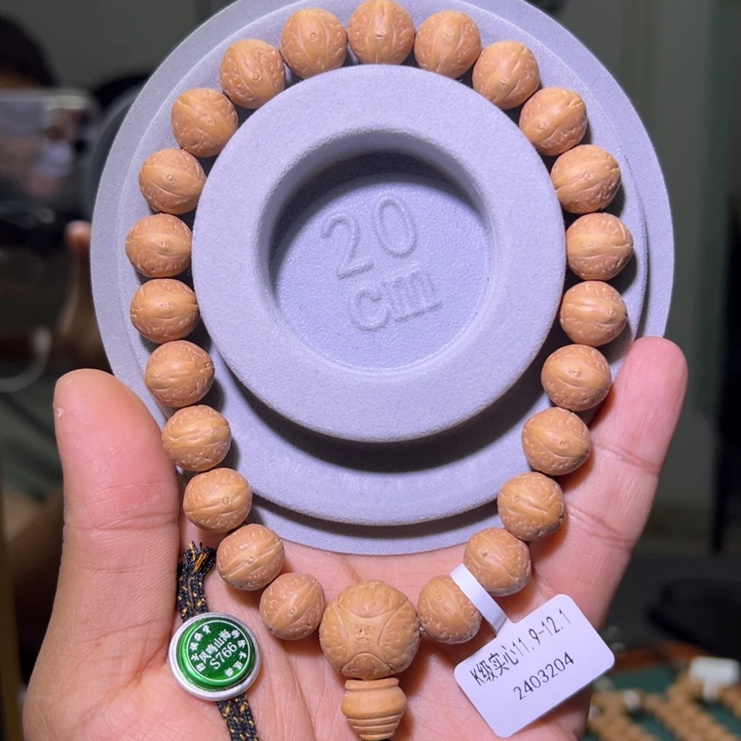 凤眼菩提手串k级实心