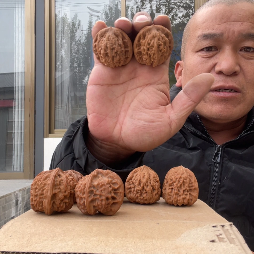 吊坠文玩核桃虎头41