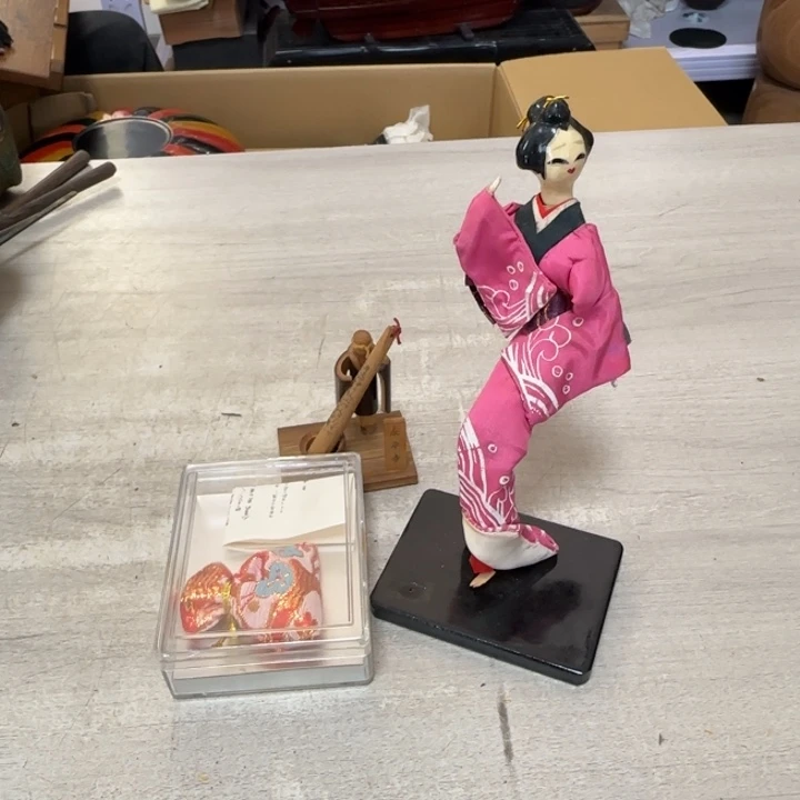 瓷片茶道具工艺品