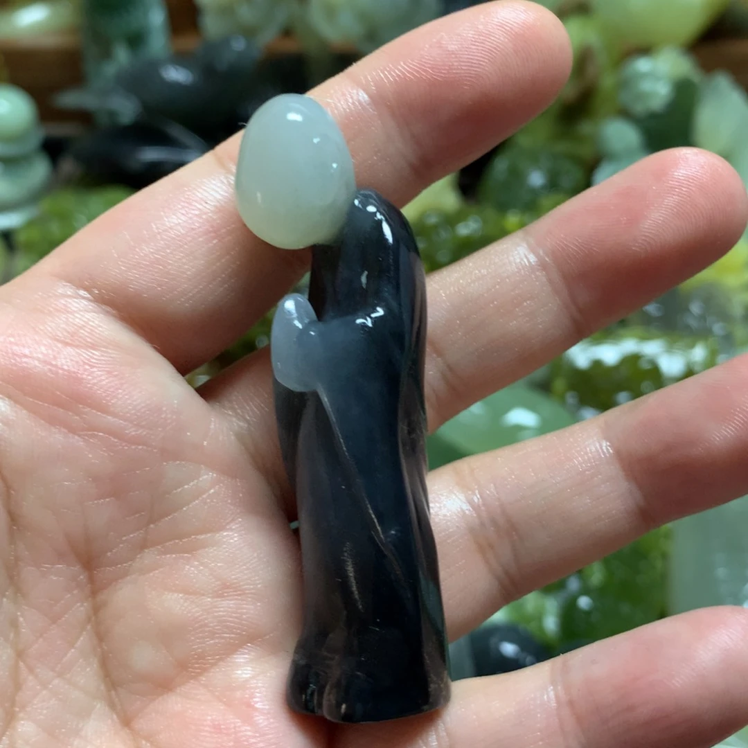 岫玉手把未镶嵌手把