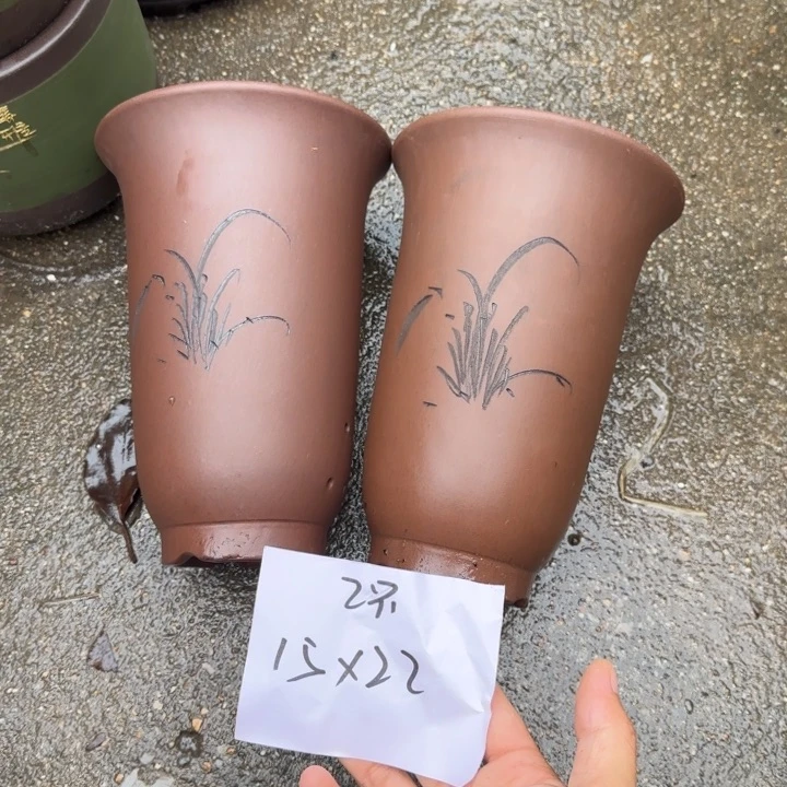 紫砂花盆特价清仓