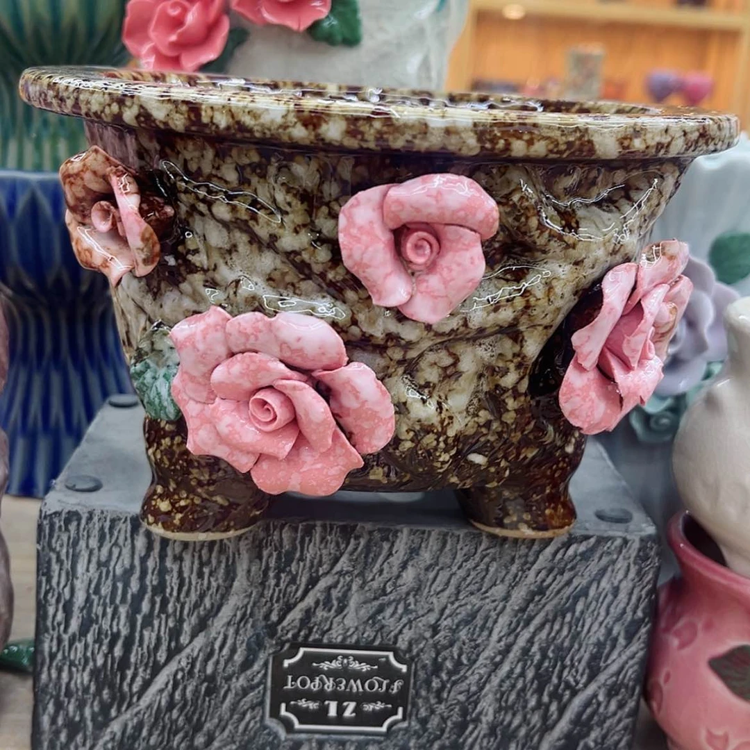 【闪购商品】陶瓷花盆