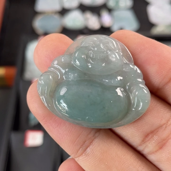 翡翠未镶嵌挂件翡翠首饰