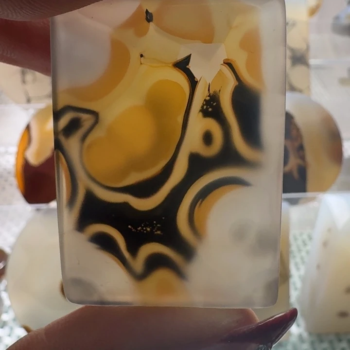 玛瑙/玉髓未镶嵌项链