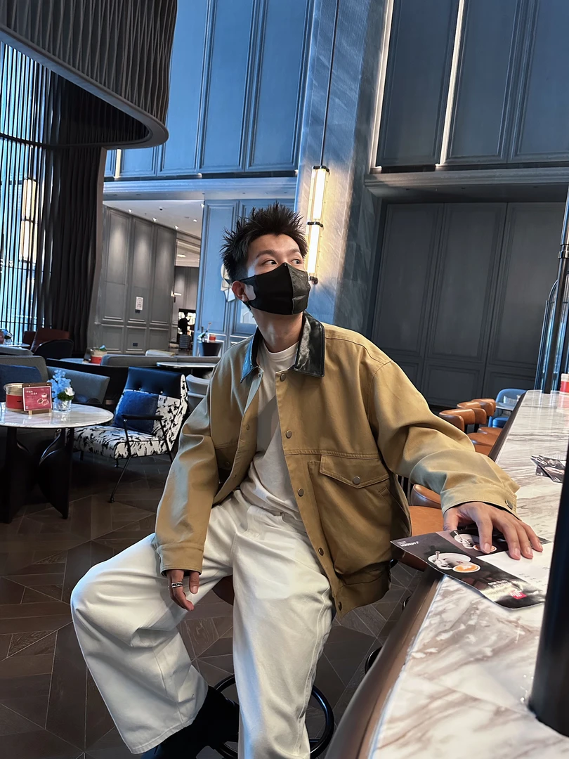 CHUAN穿studio【25/秋】“时髦打工人的小帅”复古韩系大口袋夹克外套