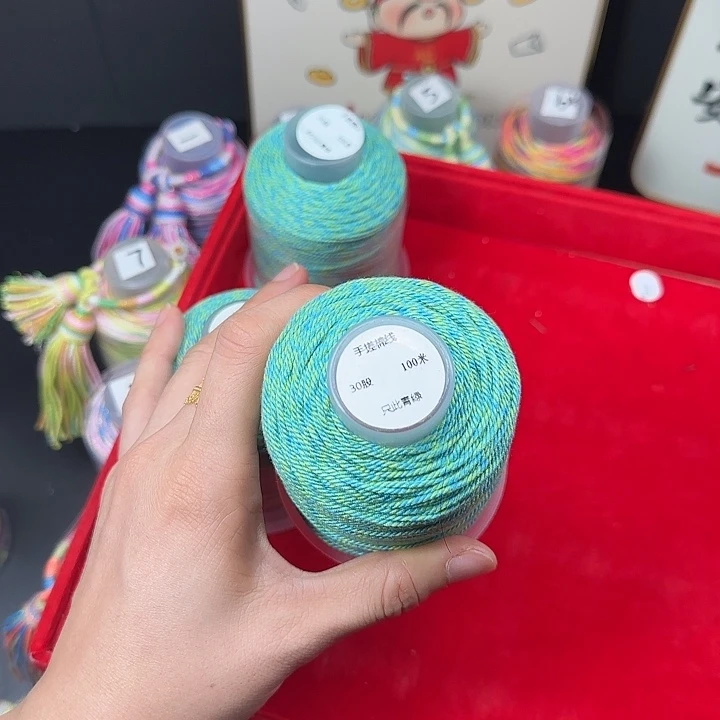 棉30股只青绿大卷棉线