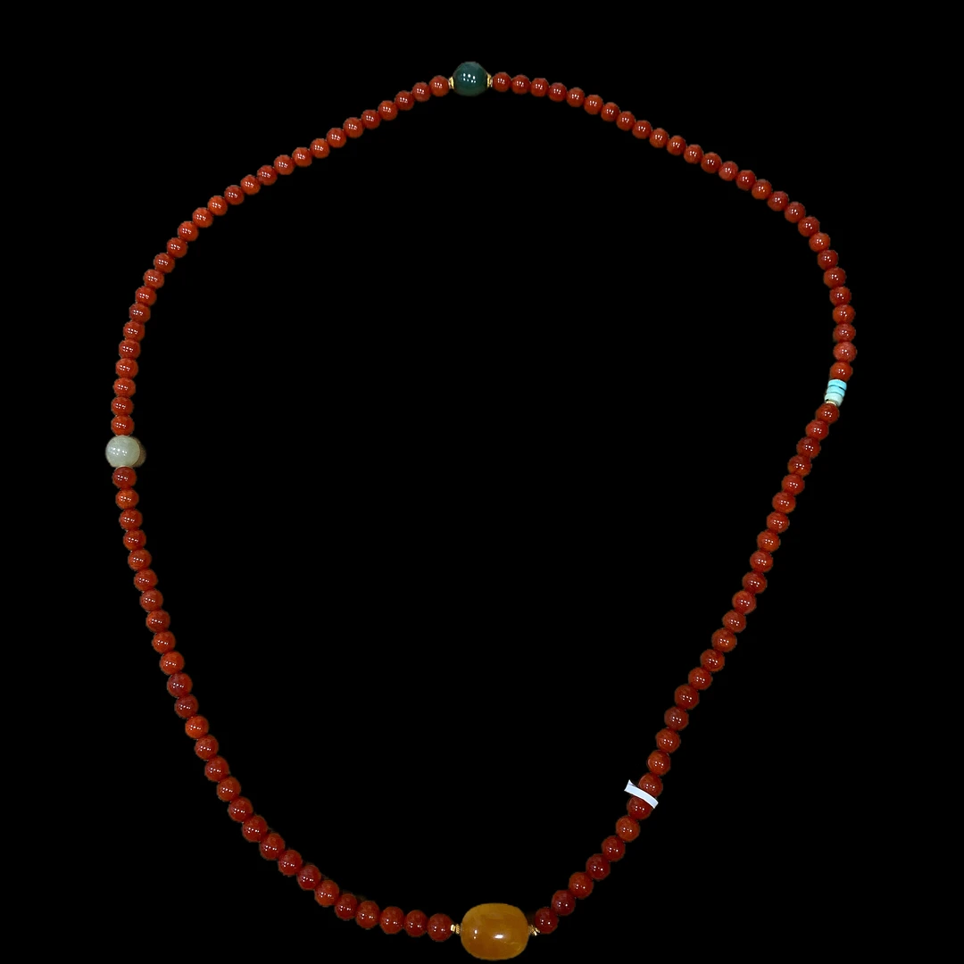 V7779南红手串孤品