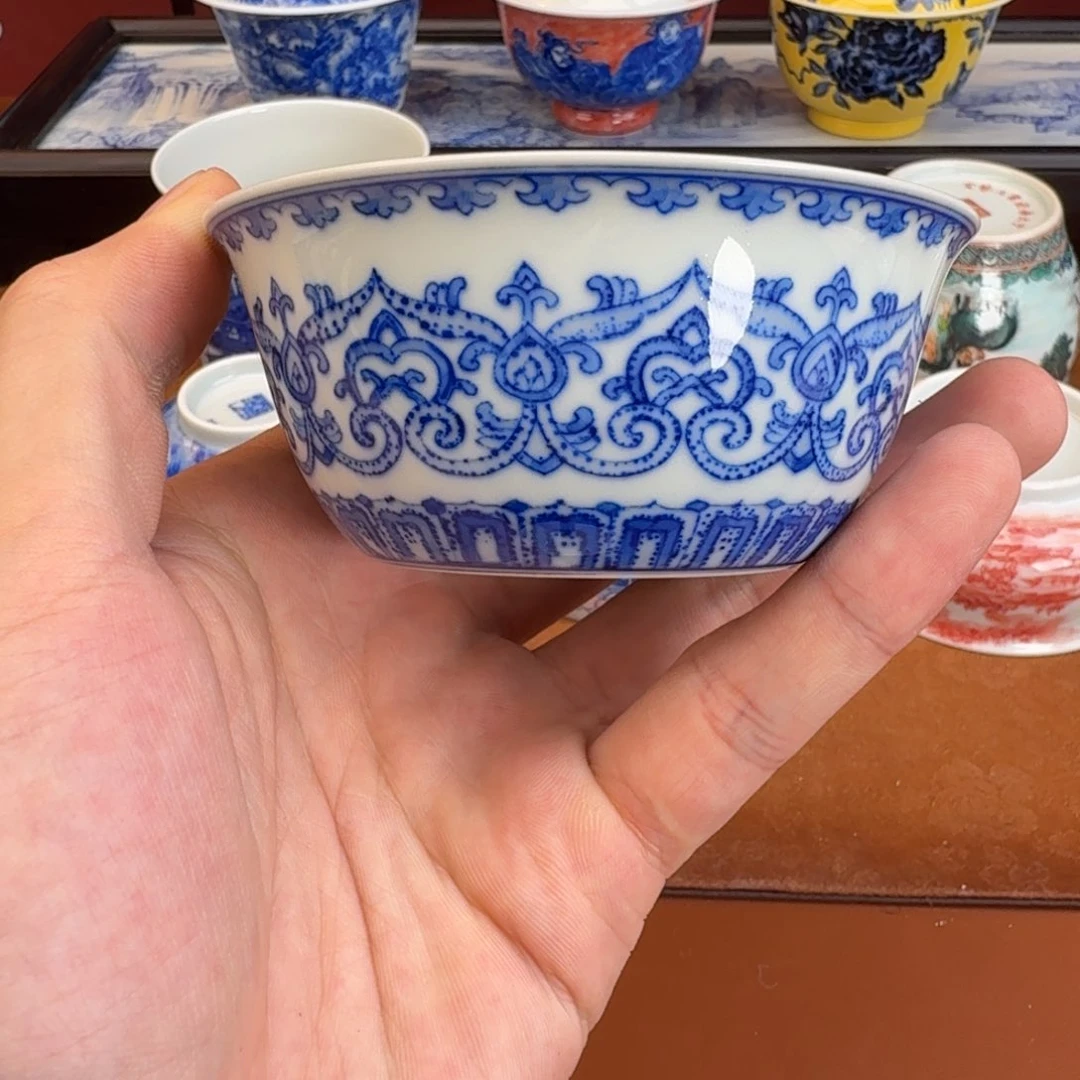 瓷片景德镇瓷器手工手绘