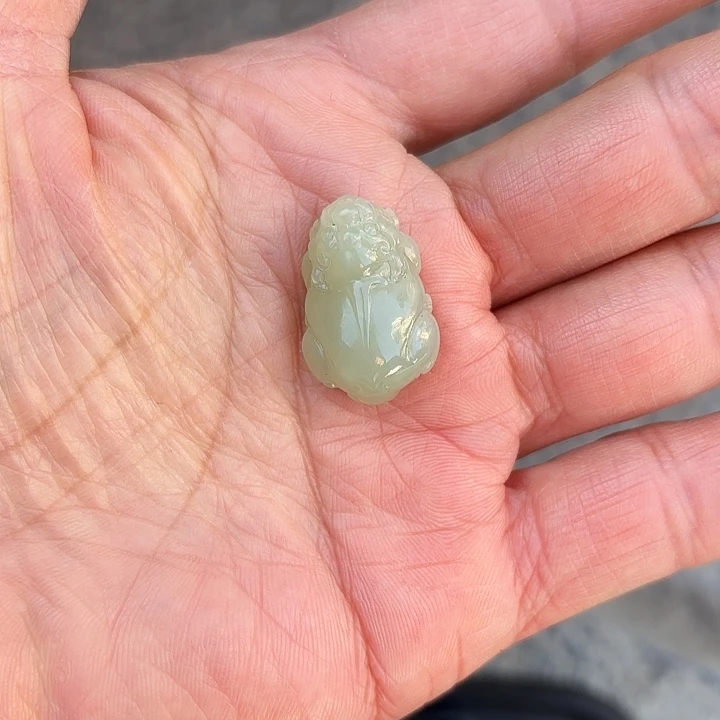 吊坠(不含链)未镶嵌和田玉