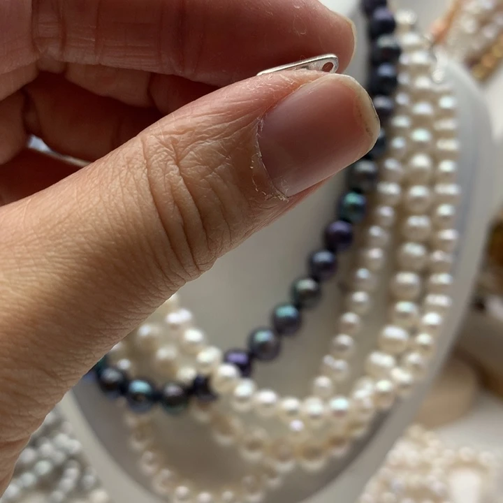 淡水珍珠吊坠(不含链)合金