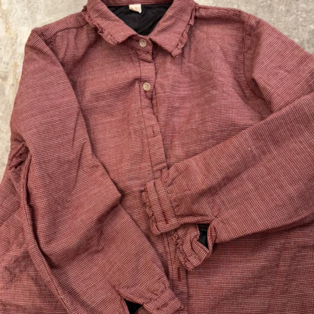 ［小小布］no退换-东大门正品o5s 夹棉格子衬衣