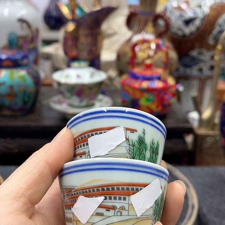 瓷片摆件家居设计搭配