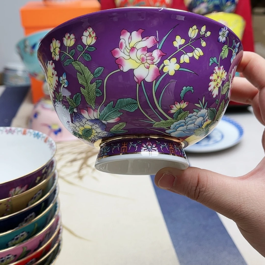 【闪购商品】珐琅5英寸2紫。。。。。