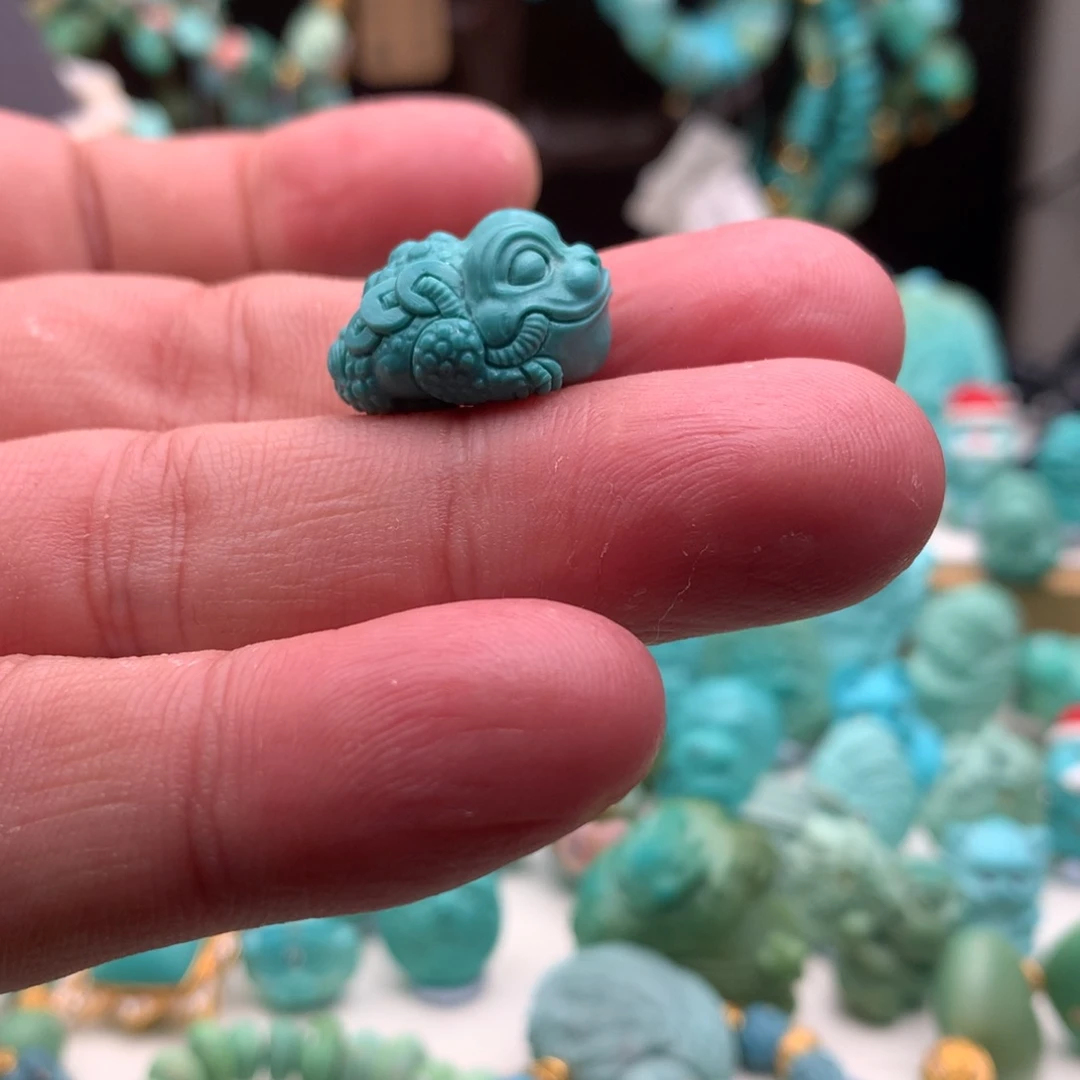 绿松石颈饰未镶嵌领****玉