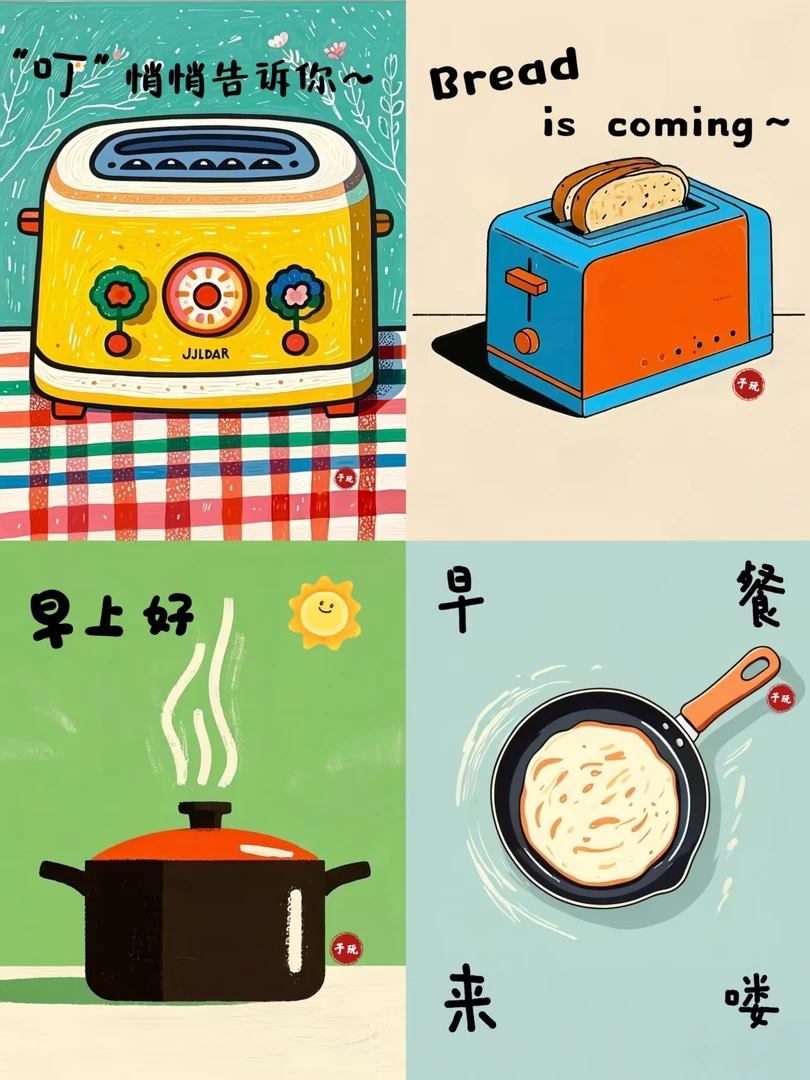 【予玩文创】早餐系列宝藏文创生日礼物礼盒