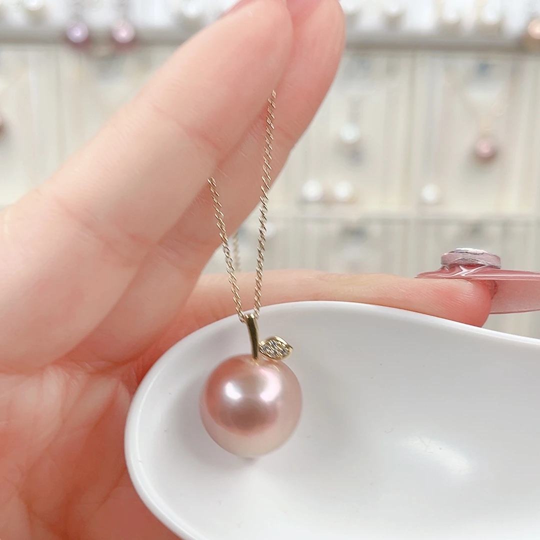 淡水珍珠吊坠(赠链)合金