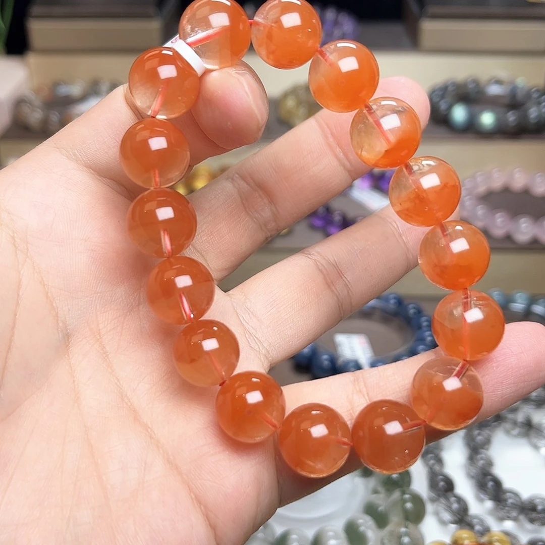 水晶手链未镶嵌兔毛