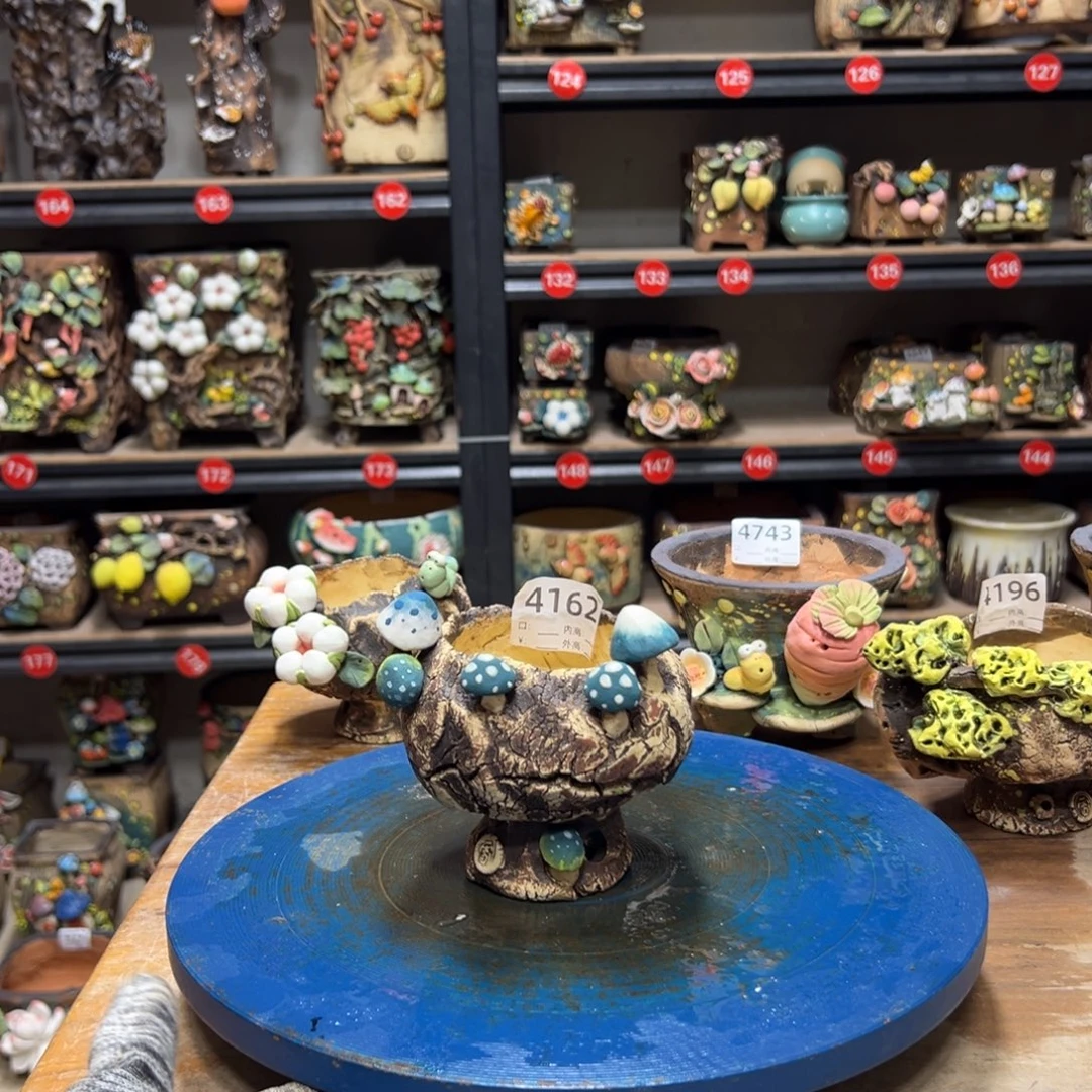 4162 号，雨田花器系列