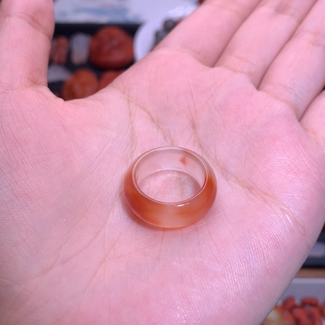未镶嵌南红玛瑙珠宝半成品戒圈2