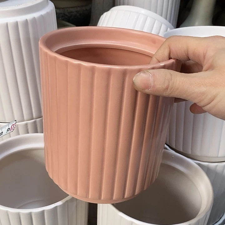 陶摆件陶盆有孔 瑕疵介意勿拍