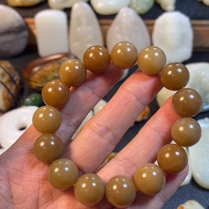 和田玉（糖玉）未镶嵌手串