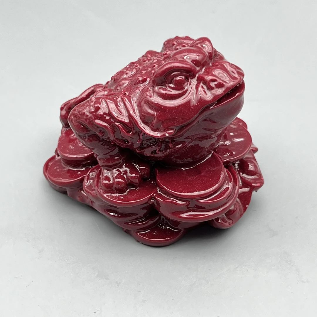 含辰砂工艺品BJ013-经典紫色雕刻摆件