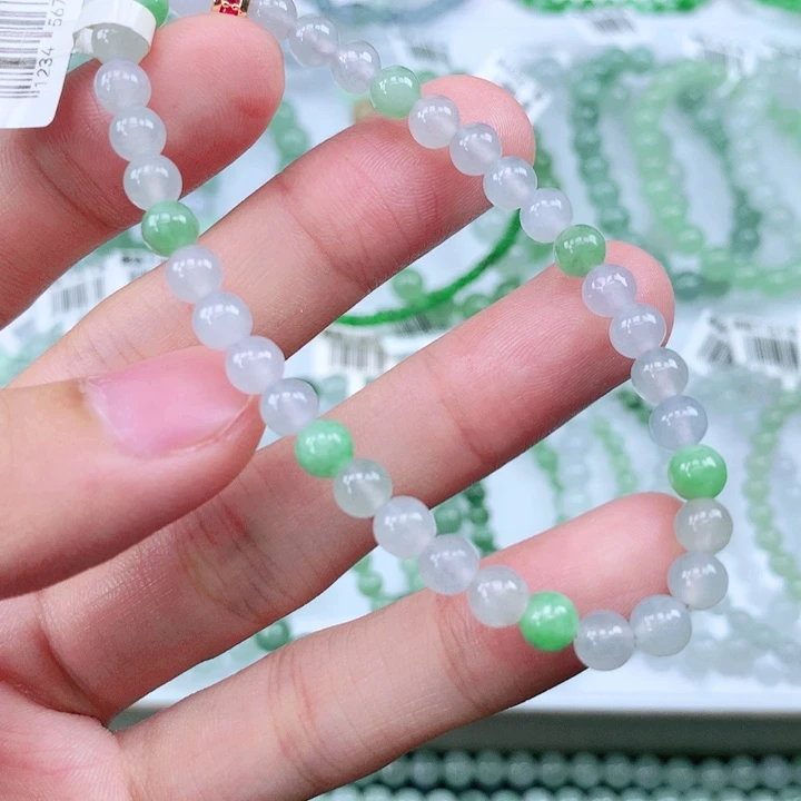 未镶嵌手链翡翠翡翠