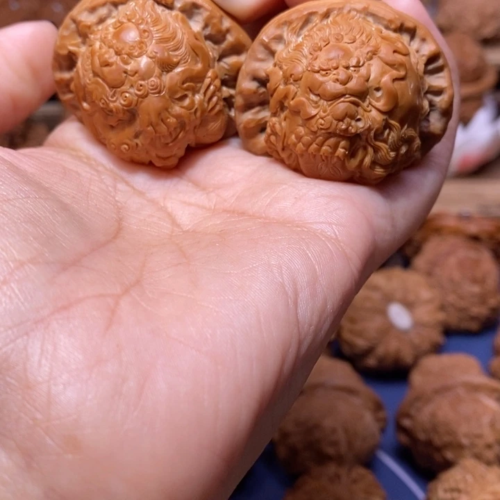 【闪购商品】手串/手链核桃单面唐狮
