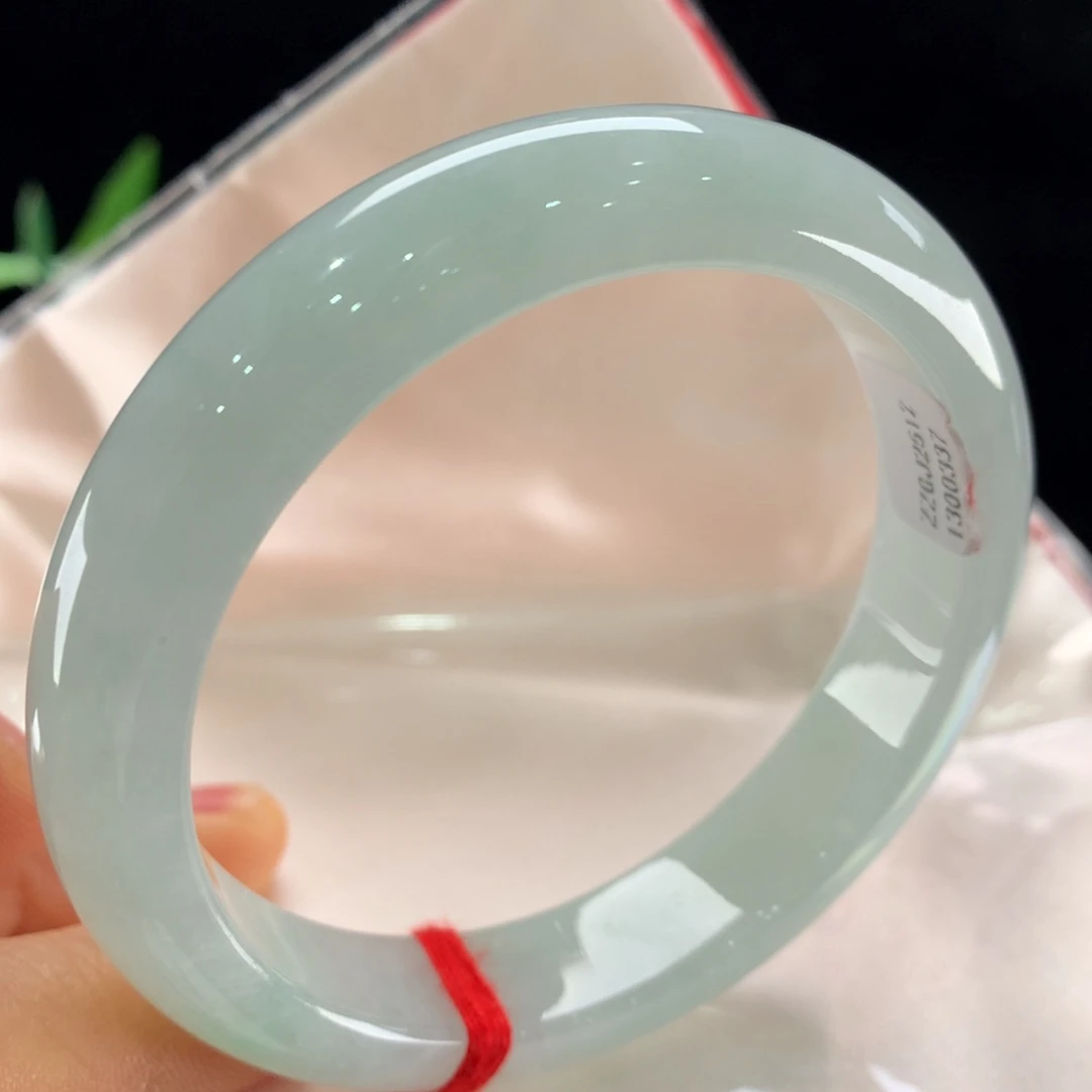 翡翠未镶嵌手镯0337