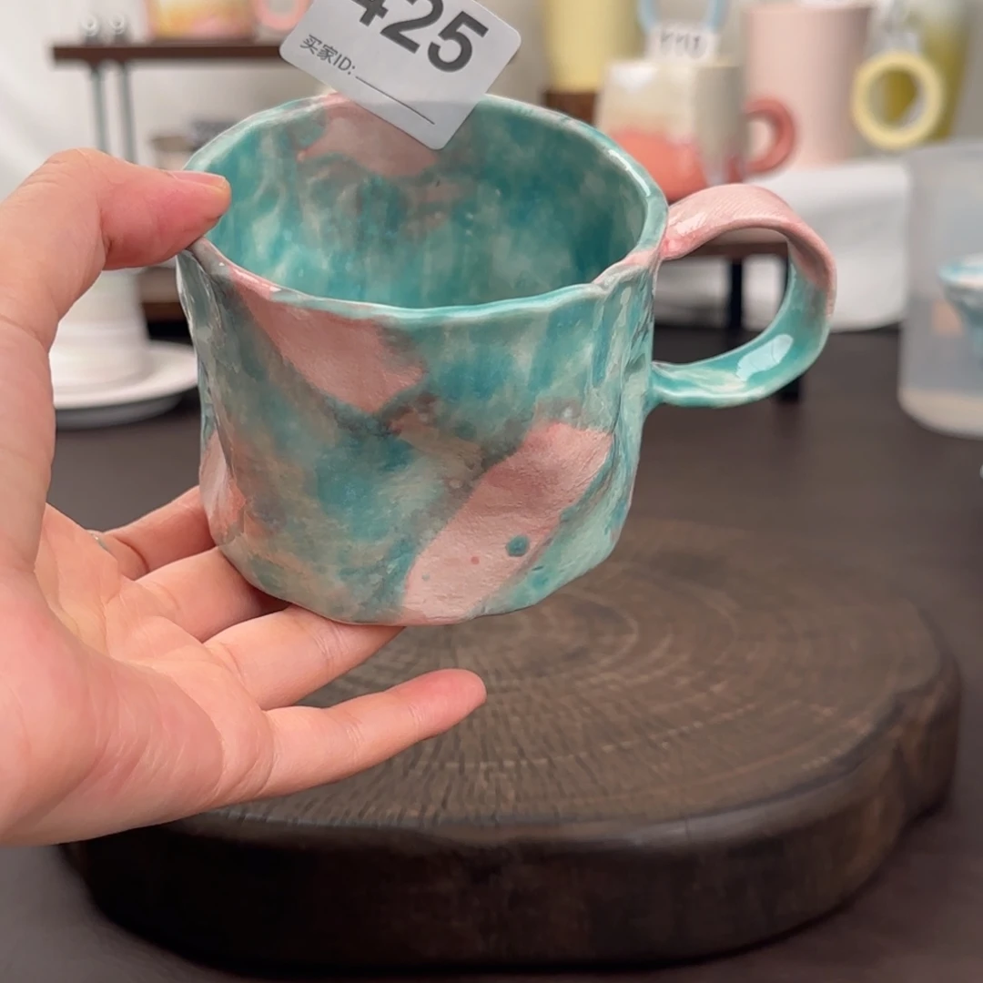 景德镇颜色釉茶杯