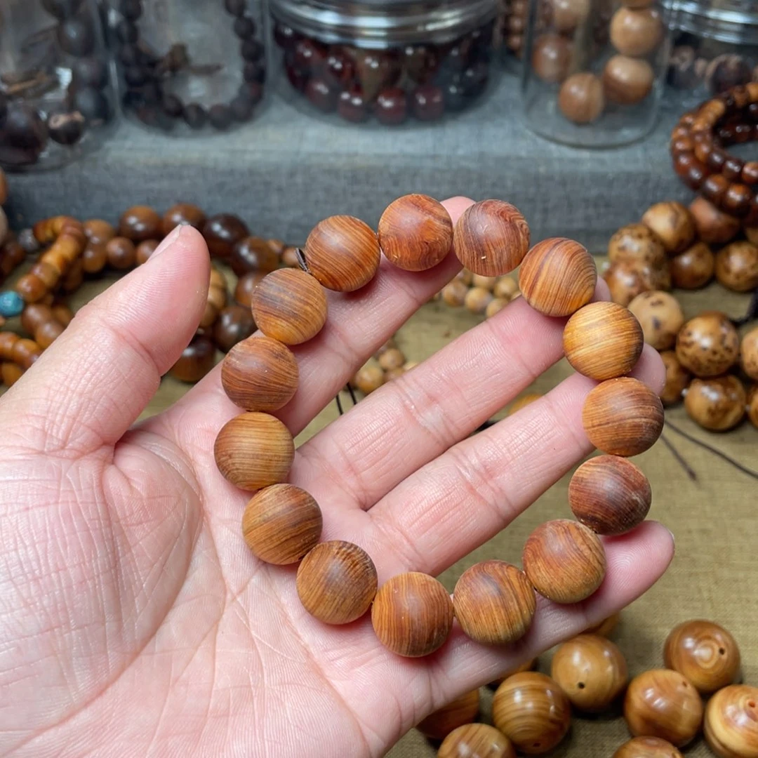 柏木（崖柏）其他1.5太行崖柏陈化黑油毛料微瑕