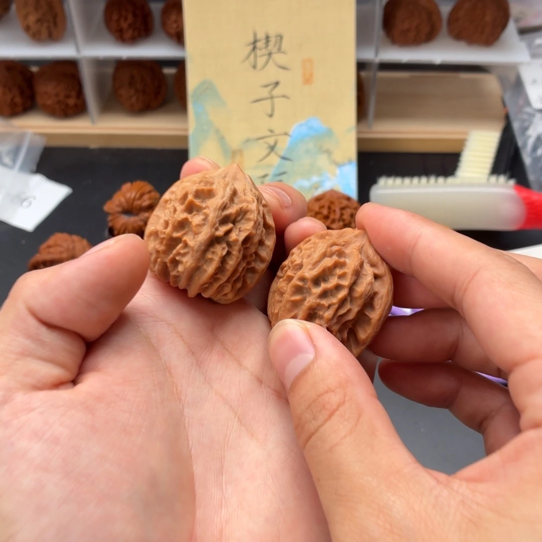 文玩核桃把件昌平一代大龙全品无修35