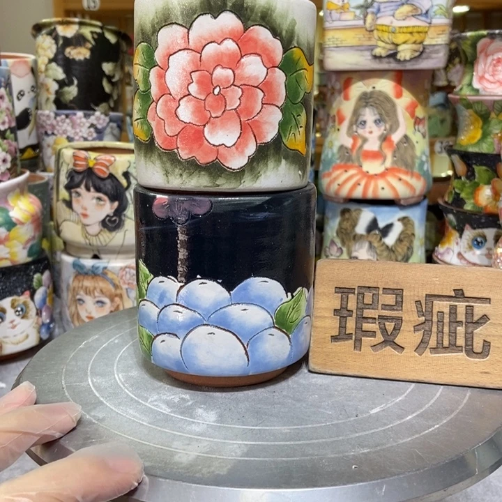 景德镇艺术手绘作品