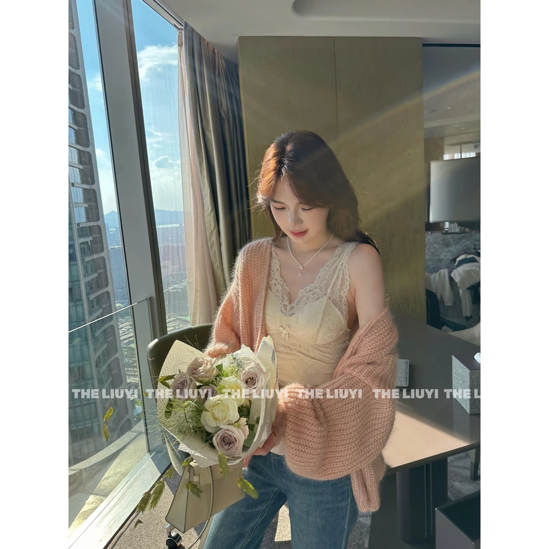 【LIUYI】蕾丝战神~纯欲蕾丝带胸垫美背内搭2793