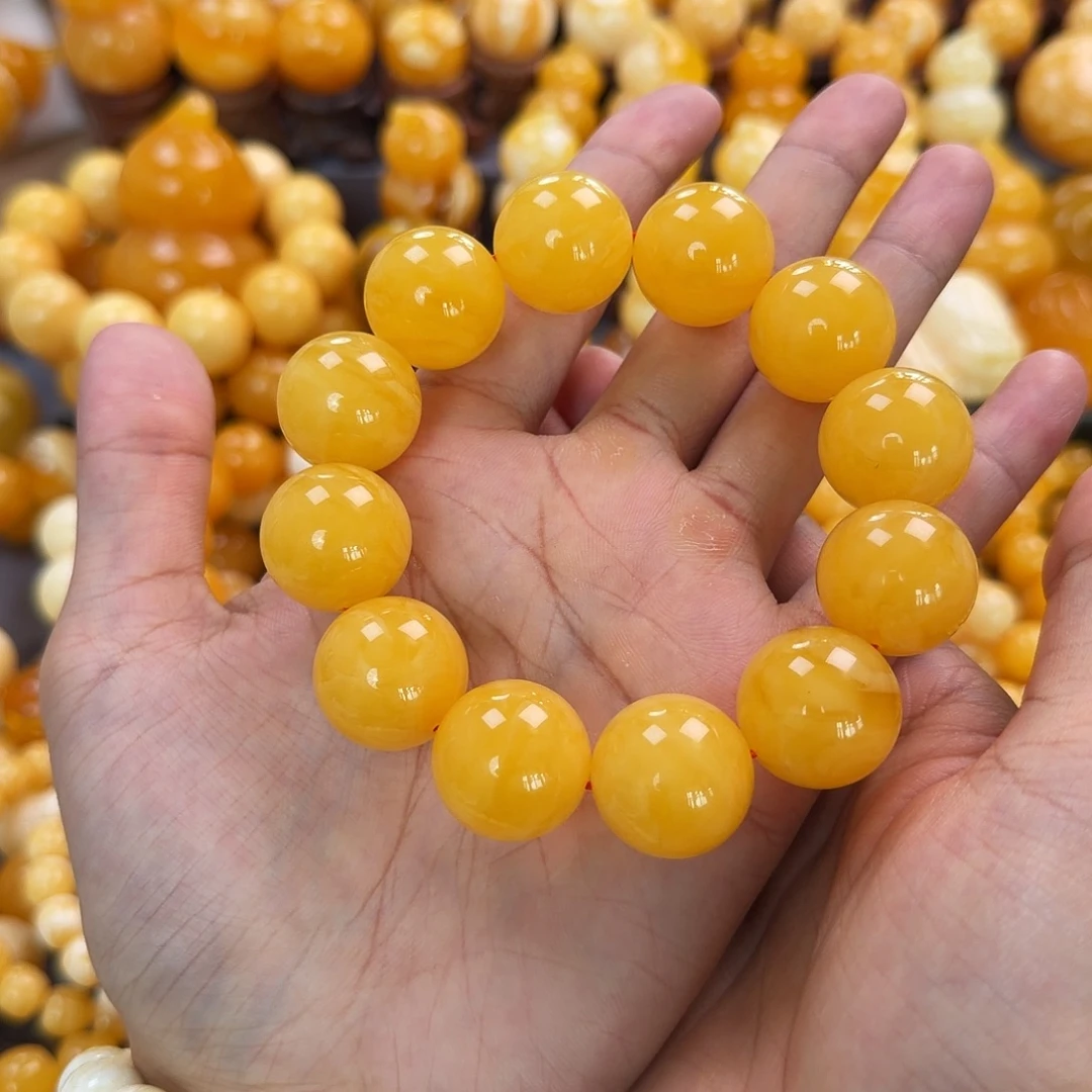 琥珀未镶嵌珠宝奇石20mm同料