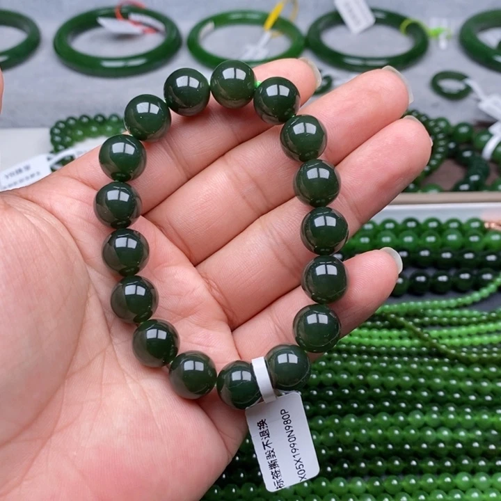 未镶嵌手串和田玉（碧玉）卡12