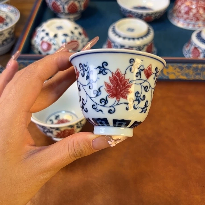 瓷片景德镇陶瓷手工手绘