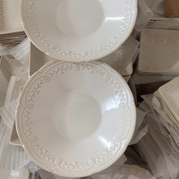 瓷片默认瑕疵商品花溪汤盆2