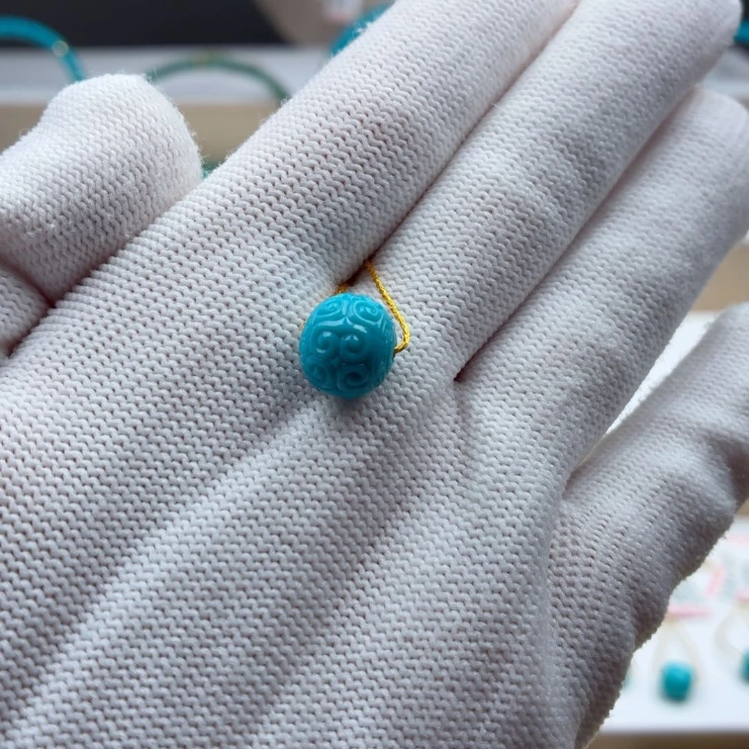 未镶嵌绿松石珠宝奇石