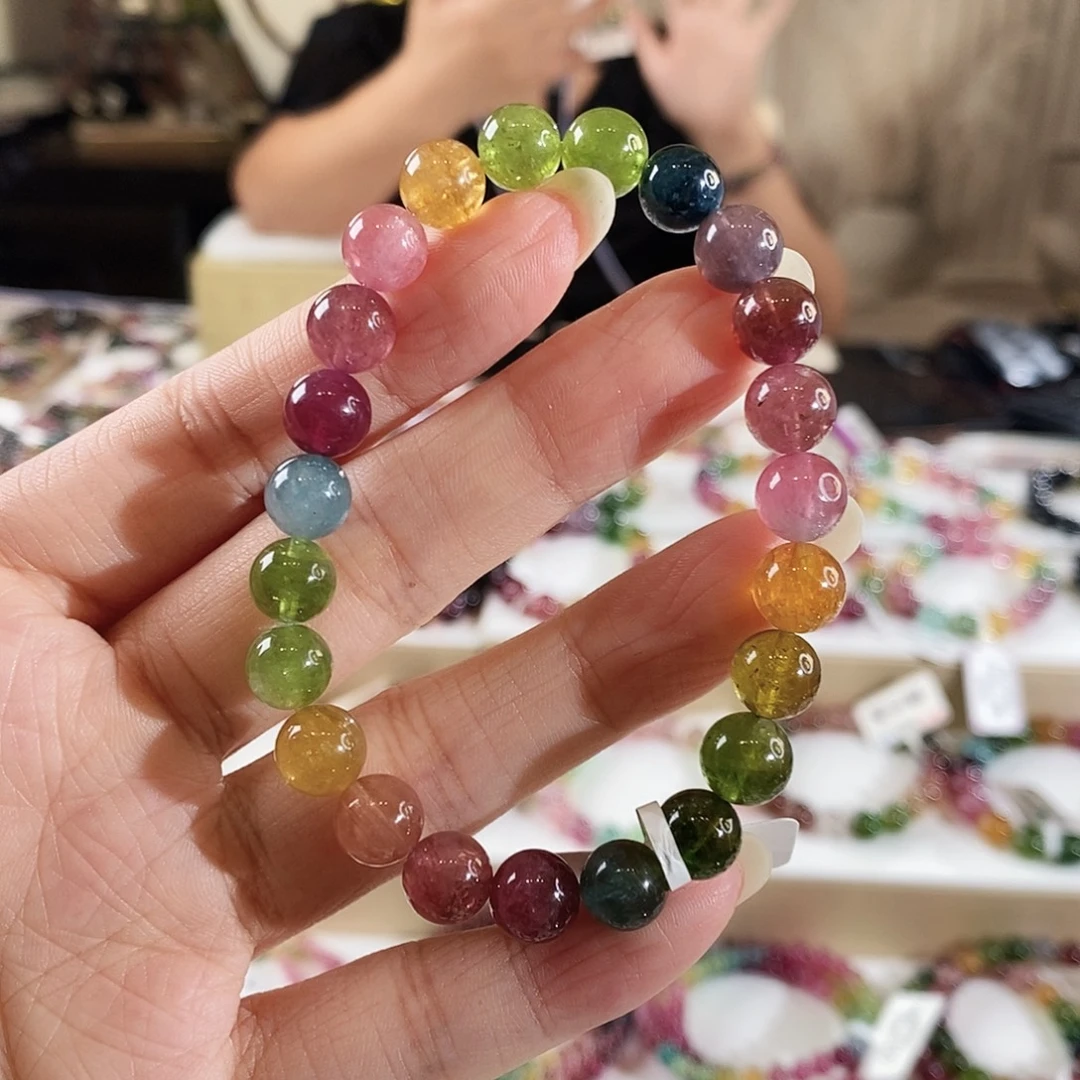 碧玺手链未镶嵌G2645080单圈颜色微差