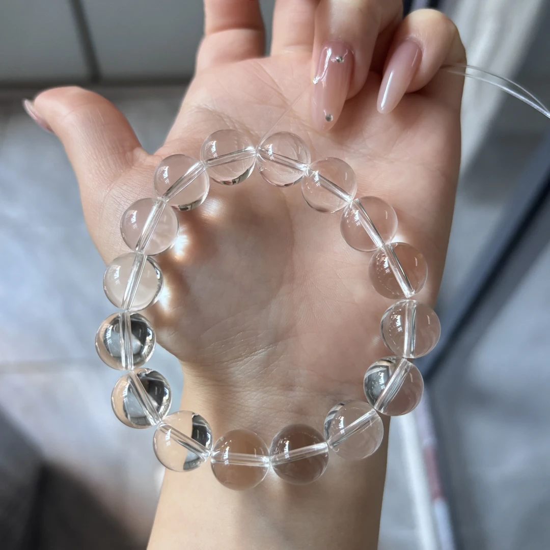 ［Lumina ］12mm净体天然白水晶（70拍三单，发一条) ／多样性发