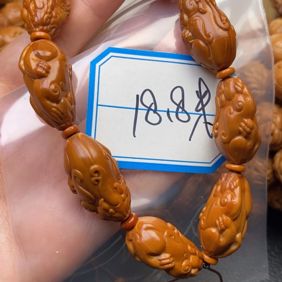 手串橄榄核貔貅手串