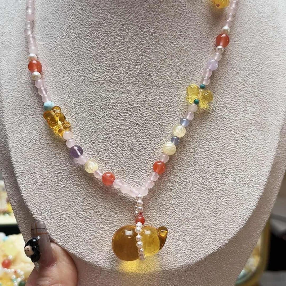 琥珀手链未镶嵌琥珀